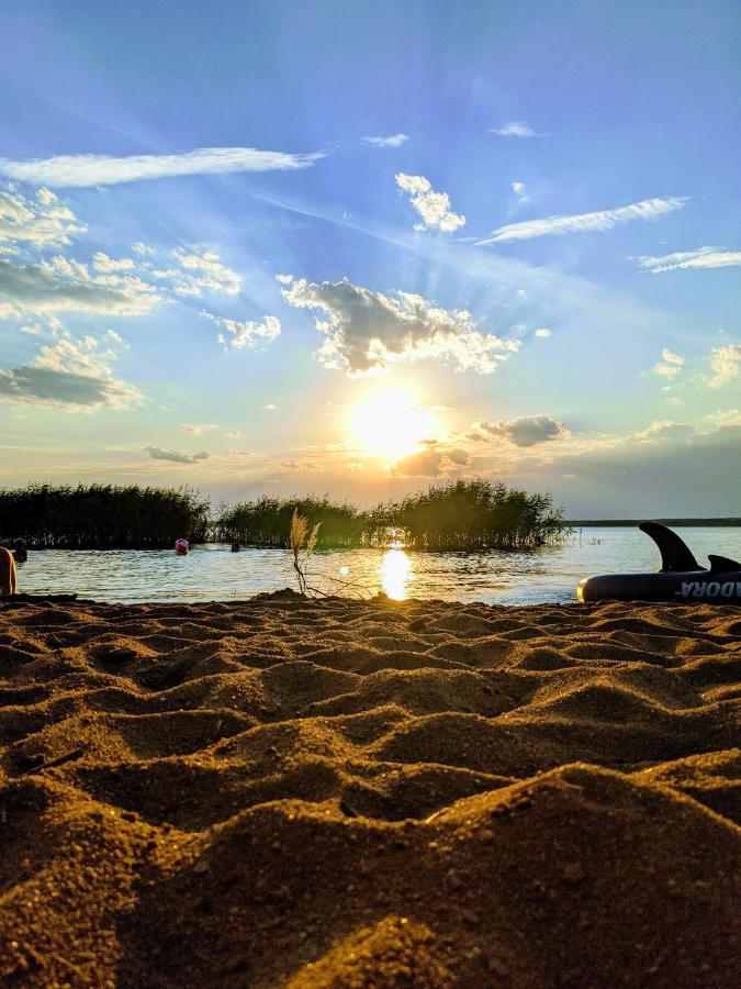 Helenes Ferienwohnung Auf Dem Bauernhof - Lausitzer Seenland Lauta Bagian luar foto